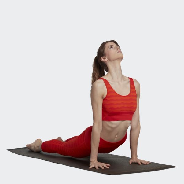 Soutien-gorge Aeroknit à Maintien Léger Adidas Marimekko Orange