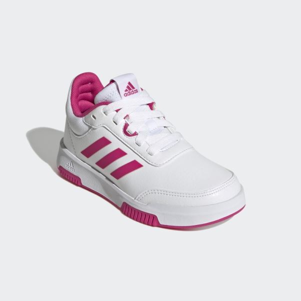 Adidas Tensaur Sport Training Lace Shoes Blanc