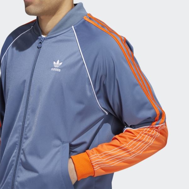 Veste De Survêtement En Acier Tricot Sst Adidas