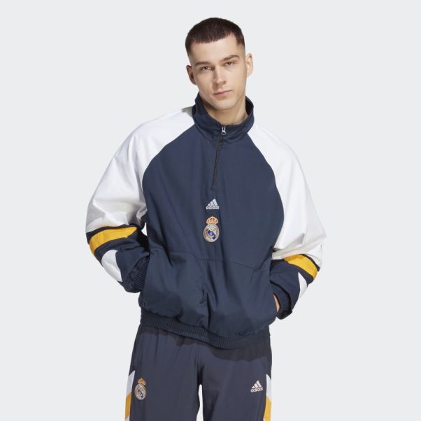 Top Adidas Night Bleu Marine Real Madrid Icon