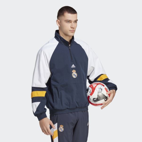 Top Adidas Night Bleu Marine Real Madrid Icon