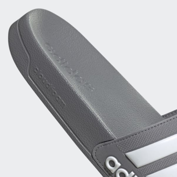Claquettes De Douche Adidas Adilette Grises