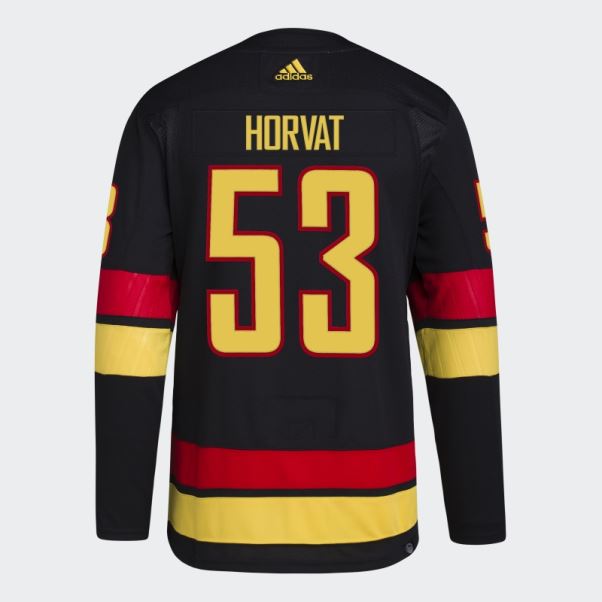 Maillot Canucks Horvat Third Authentique Adidas Noir