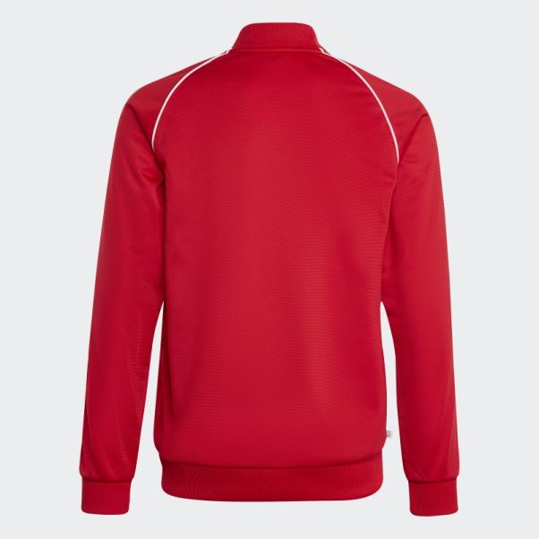 Veste De Survêtement Adicolor Sst Scarlet Adidas