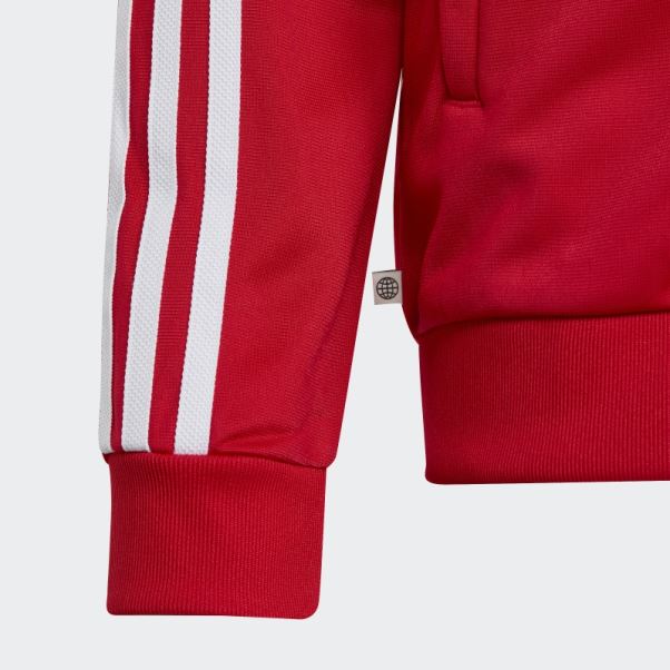 Veste De Survêtement Adicolor Sst Scarlet Adidas