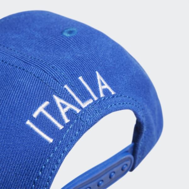 Casquette Snapback Football Italien Bleu Adidas