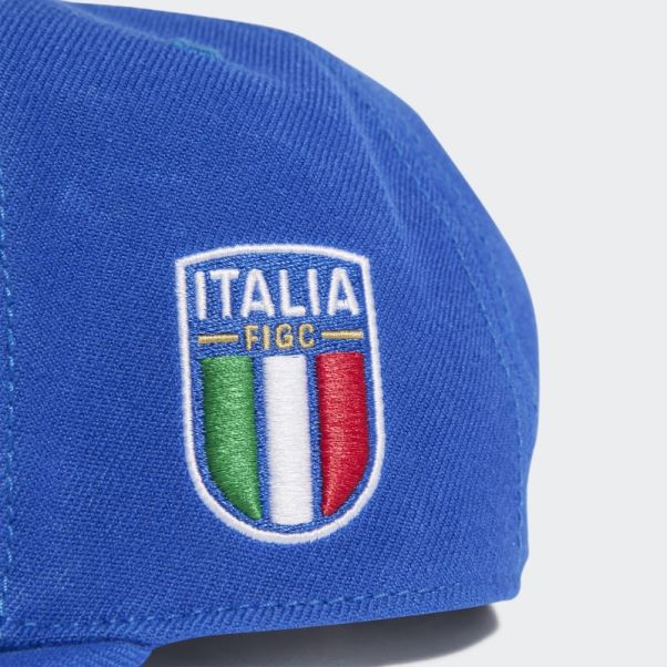 Casquette Snapback Football Italien Bleu Adidas