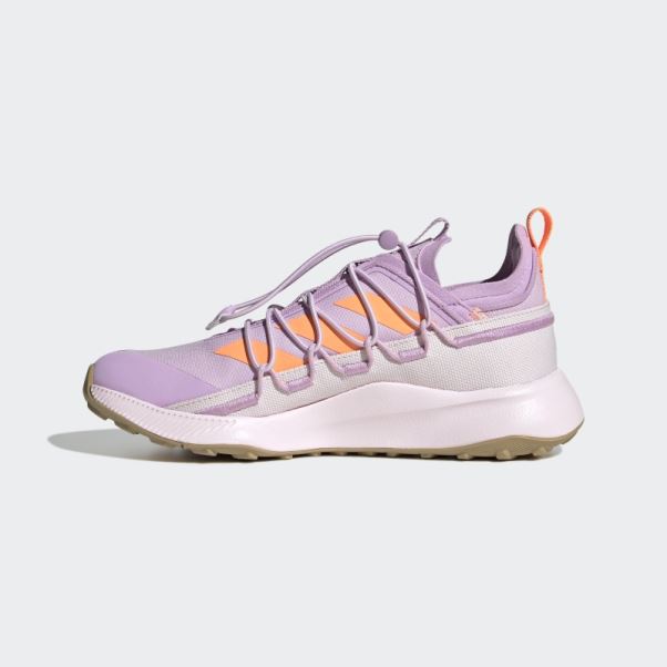 Terrex Voyager 21 Chaussures De Voyage En Toile Lilas Adidas
