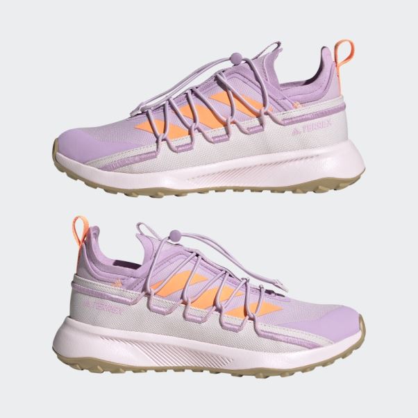 Terrex Voyager 21 Chaussures De Voyage En Toile Lilas Adidas