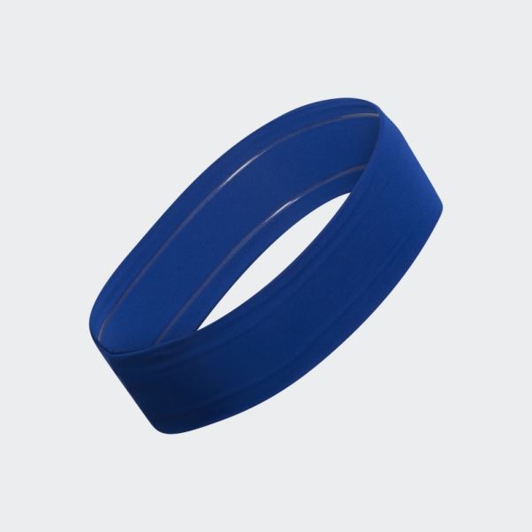 Bandeau Alphaskin 2.0 Adidas Bleu Moyen