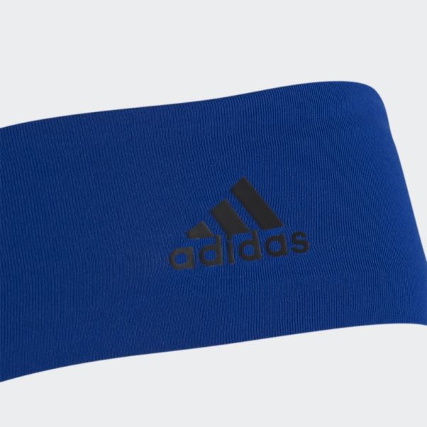 Bandeau Alphaskin 2.0 Adidas Bleu Moyen