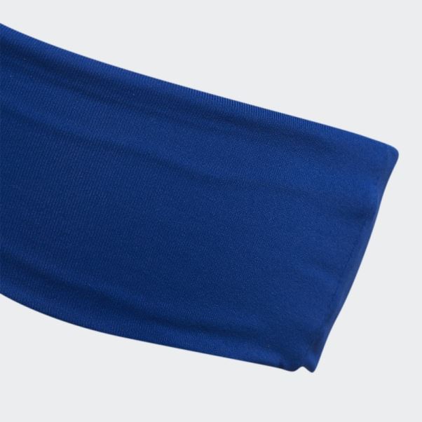 Bandeau Alphaskin 2.0 Adidas Bleu Moyen