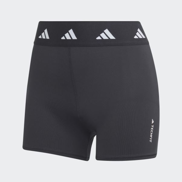 Legging Court Adidas Techfit Period Proof 3 Pouces Noir