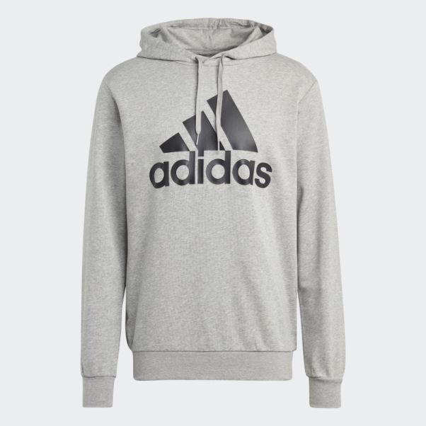 Adidas Survetement éponge Gros Logo Gris Moyen
