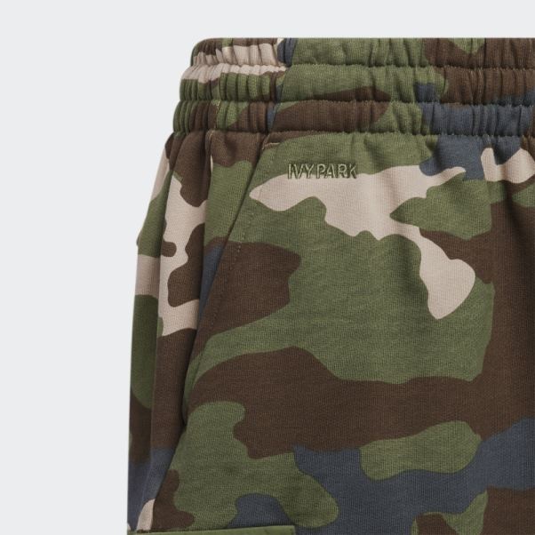 Adidas Short En Tissu éponge à Imprimé Camouflage (tous Genres)