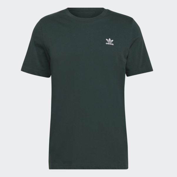 Tee Shirt Adicolor Essentials Trèfle Vert Minéral Adidas