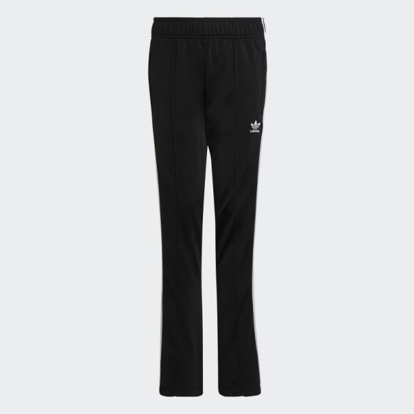 Adidas Pantalon De Survêtement évasé Noir à 3 Bandes
