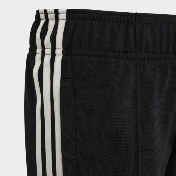 Adidas Pantalon De Survêtement évasé Noir à 3 Bandes