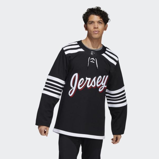 Maillot Adidas Devils Away Authentique Noir