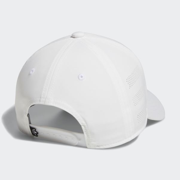 Adidas Beacon Snapback Chapeau Enfant Blanc