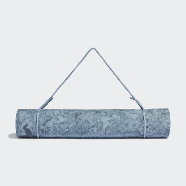 Tapis De Yoga Camouflage En Acier Brut Adidas