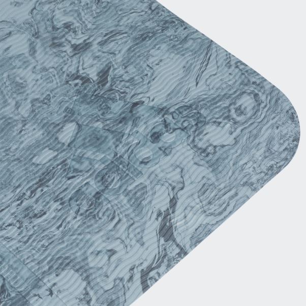 Tapis De Yoga Camouflage En Acier Brut Adidas