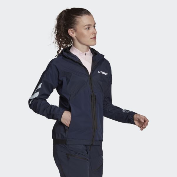 Encre Adidas Terrex Skyclimb Gore Soft Shell Veste De Ski De Randonnée