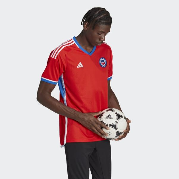 Maillot Domicile Chili 22 Rouge Adidas Mode