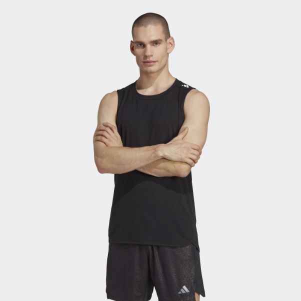 Adidas Conçu Pour L'entraînement Débardeur D'entraînement Noir