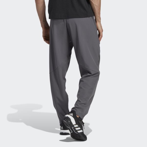 Pantalon D'entraînement Aeroready Conçu Pour Le Mouvement Gris Adidas