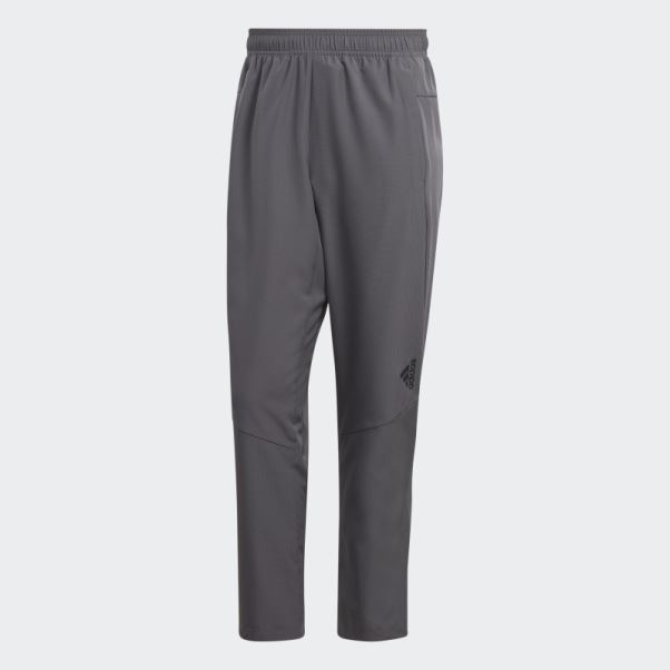Pantalon D'entraînement Aeroready Conçu Pour Le Mouvement Gris Adidas