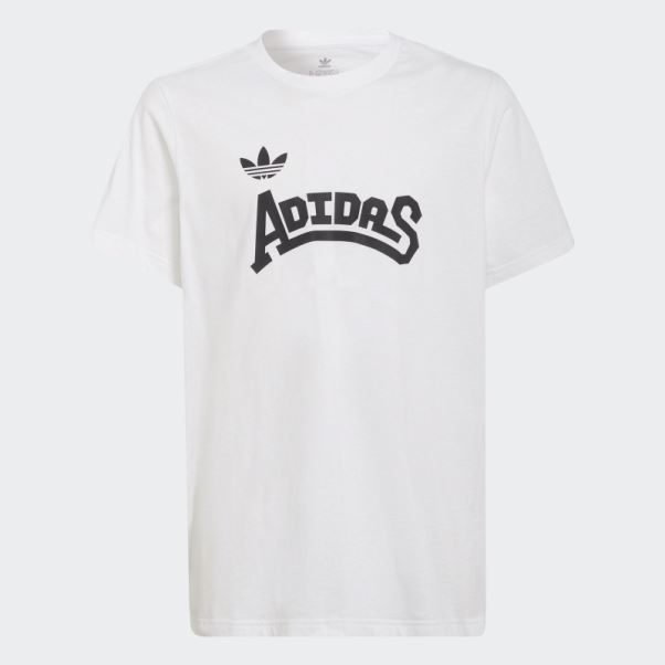 Tee Shirt Graphique Adidas Blanc