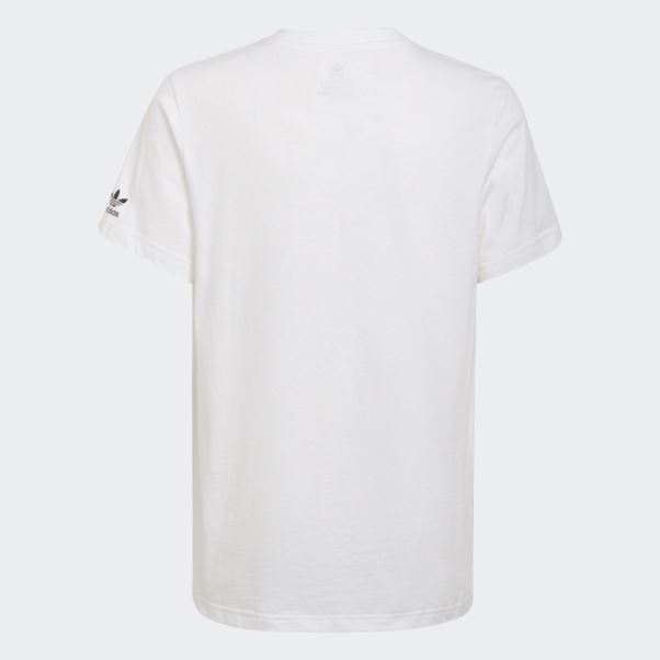Tee Shirt Graphique Adidas Blanc