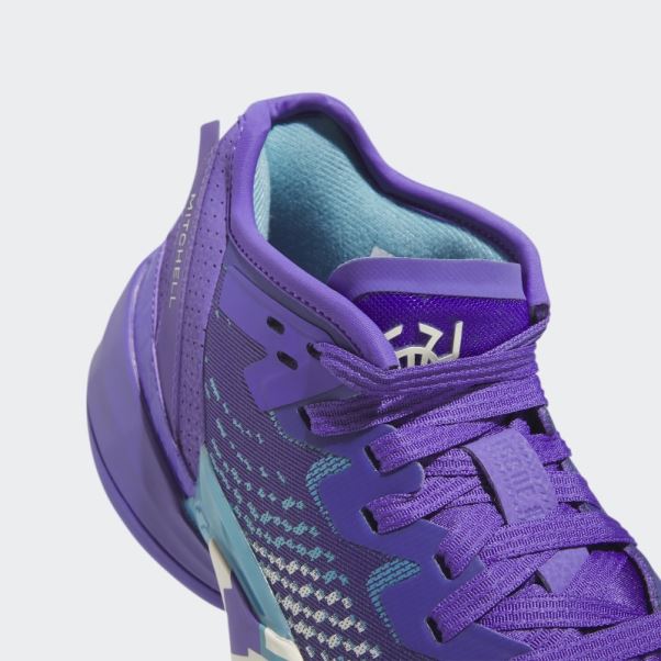 Violet Rush Adidas D.o.n. Numéro 4 Chaussures