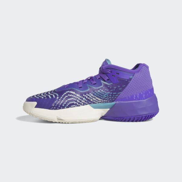 Violet Rush Adidas D.o.n. Numéro 4 Chaussures