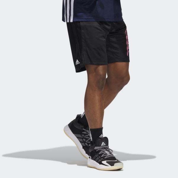 Short Adidas World Wide Hoops Noir (non Genré)