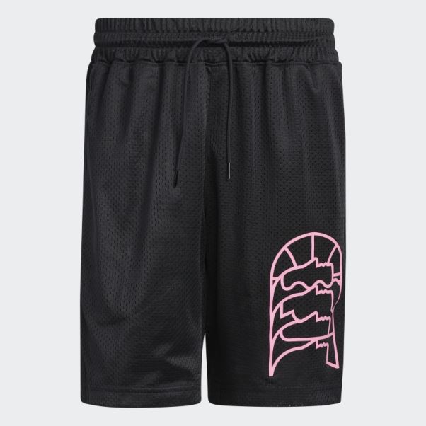Short Adidas World Wide Hoops Noir (non Genré)