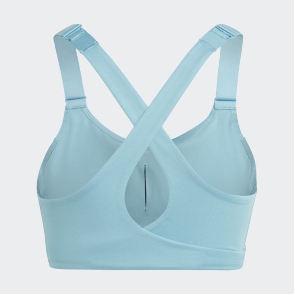 Soutien-gorge à Maintien élevé Fastimpact Luxe Run Bleu Adidas