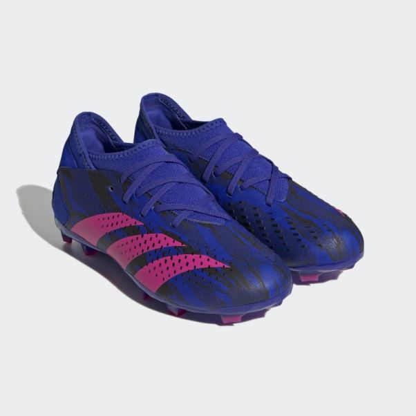 Predator Précision Bleu Paul Pogba.3 Firm Ground Bottes Adidas