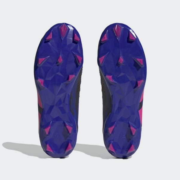 Predator Precision Paul Pogba.3 Firm Ground Boots Bleu Adidas