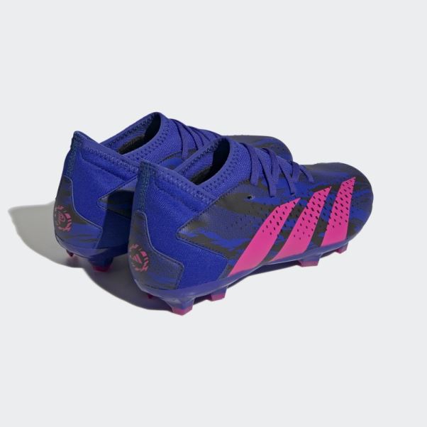 Predator Precision Paul Pogba.3 Firm Ground Boots Bleu Adidas