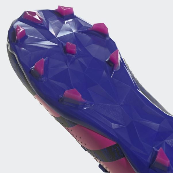Predator Precision Paul Pogba.3 Firm Ground Boots Bleu Adidas