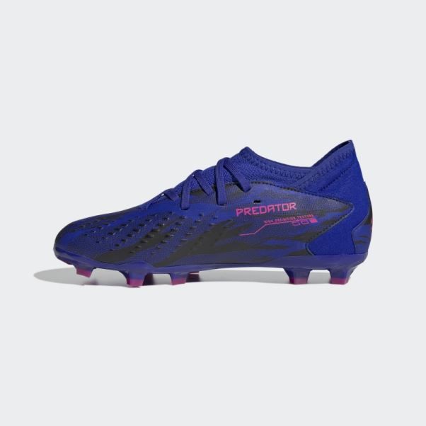 Prédateur Précision Pp.3 Fg J Adidas Bleu