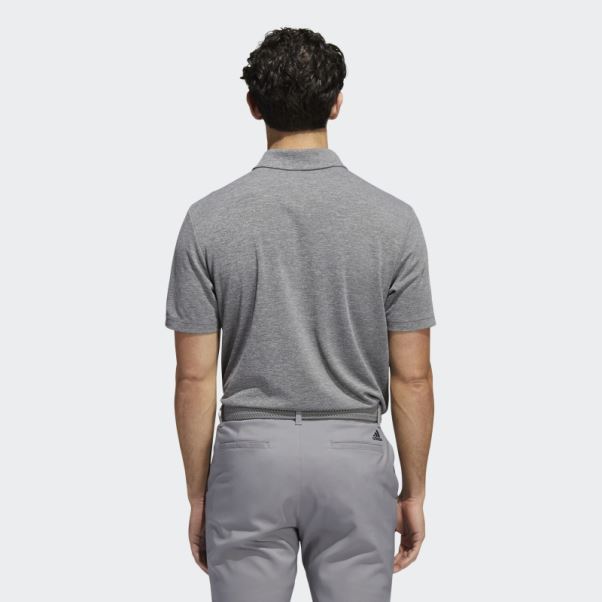 Polo Chiné Drive Adidas Noir Chiné