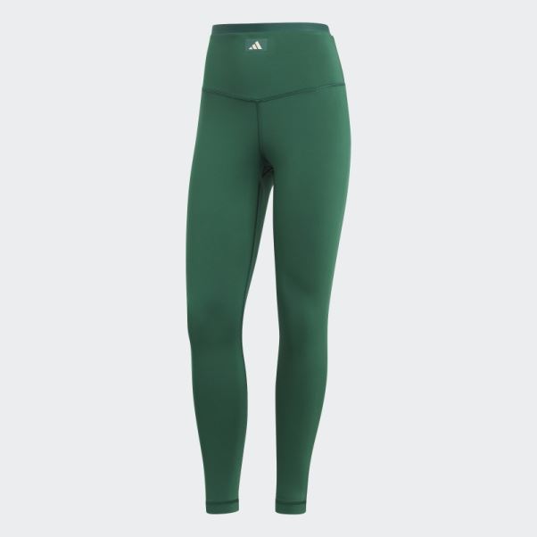 Sports Club Legging Taille Haute 7/8 Vert Adidas