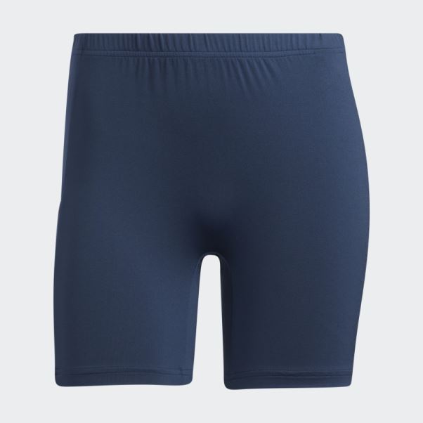 Adidas Robe Bleu Marine à Volants