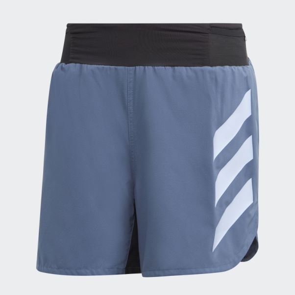 Adidas Terrex Agravic Trail Running Short Acier