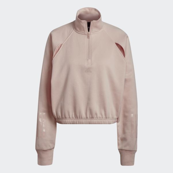 Sweat Adidas Hyperglam Fleece Rose Vapeur