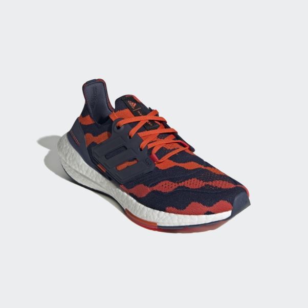 Adidas Ultraboost 22 X Marimekko Chaussures De Course Rouge Luxuriant