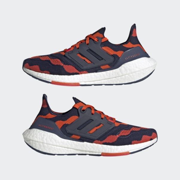 Adidas Ultraboost 22 X Marimekko Chaussures De Course Rouge Luxuriant